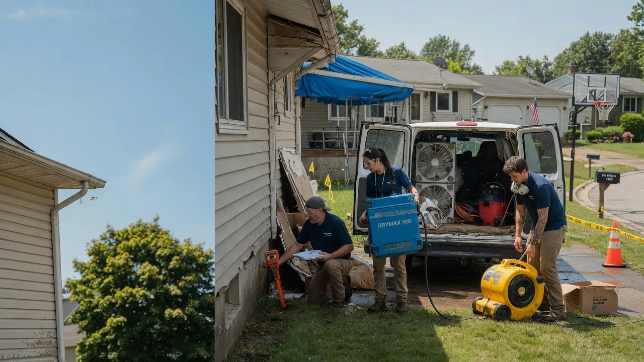 Ceiling Leak Cleanup in Russell, NY near me